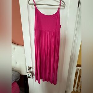 Old Navy Fuchsia Sleeveless Dress